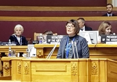 14. oktobar 2017. Predsednica Narodne skupštine Maja Gojković